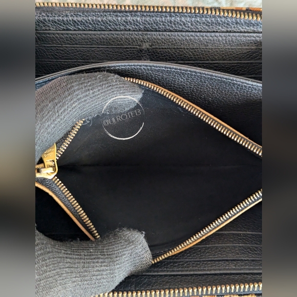 Louis Vuitton Wild At Heart Black Empreinte Zippy - Picture 10 of 17